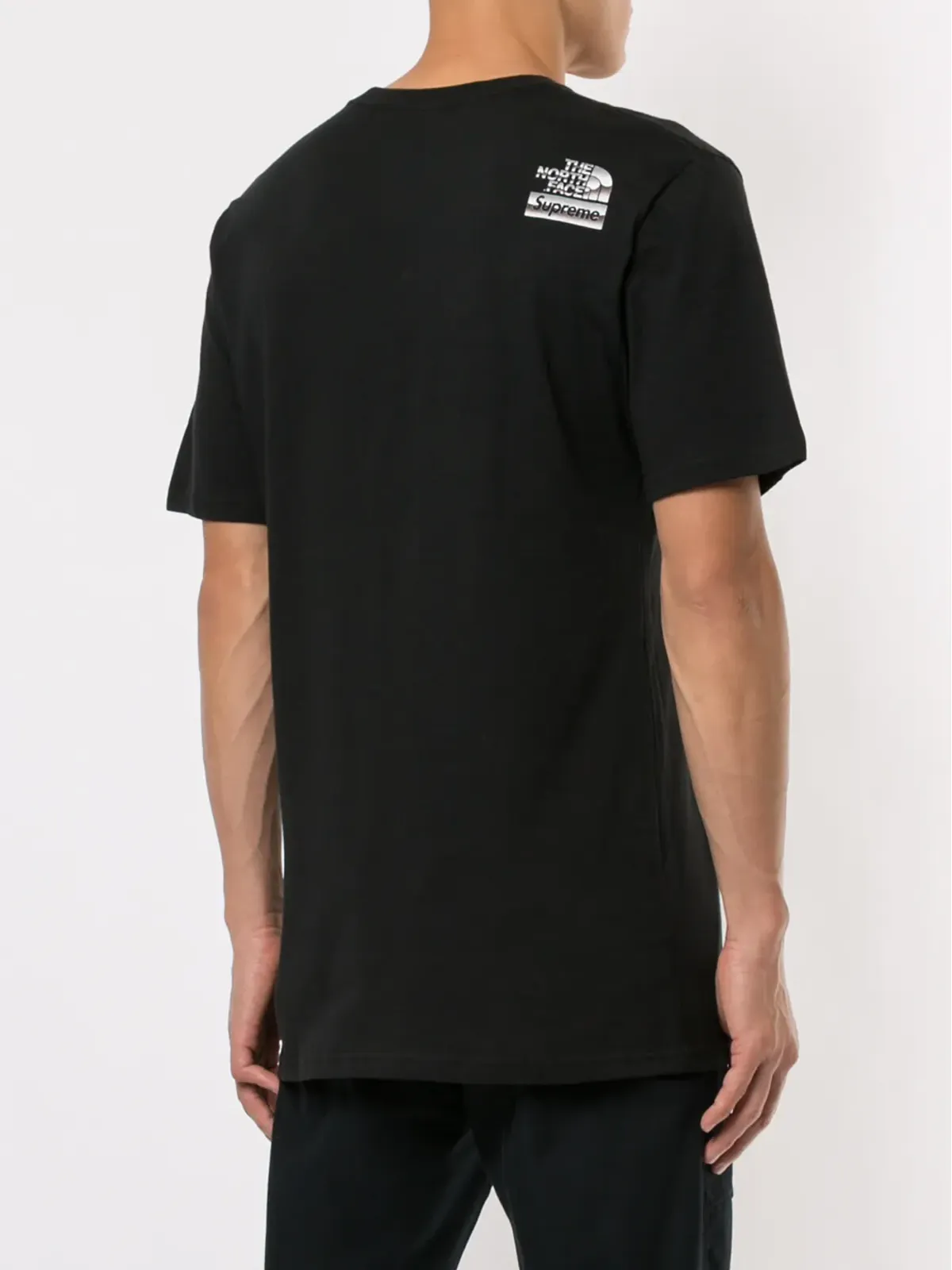 Supreme TNF メタリック ロゴ Tシャツ - 画像4
