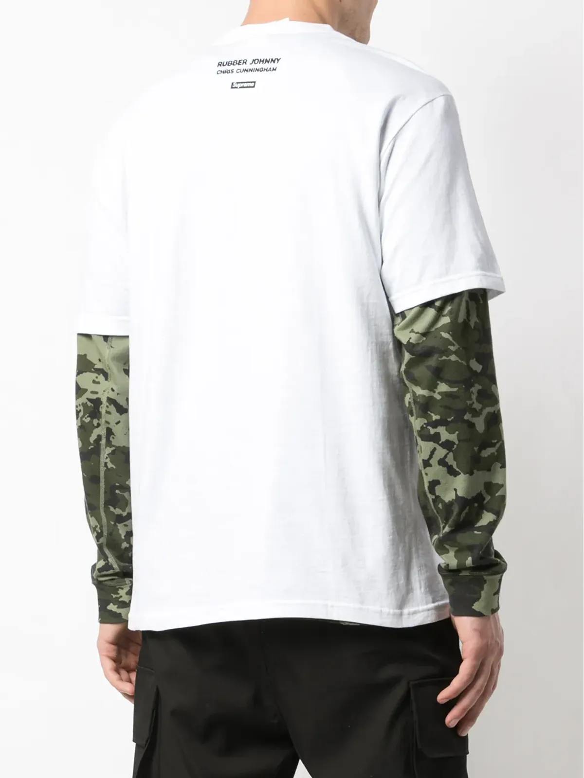 Supreme Chris Cunningham Chihuahua Hoo crew neck T-shirt - White - 画像4