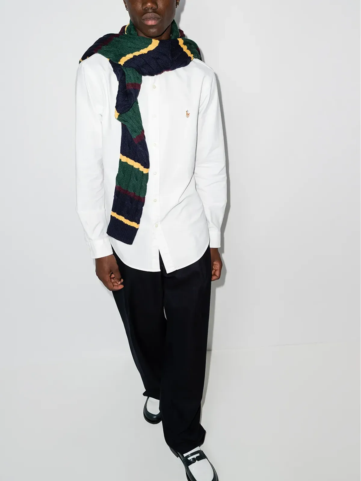 Polo Ralph Lauren ロゴ刺繍入り 長袖シャツ - 画像5