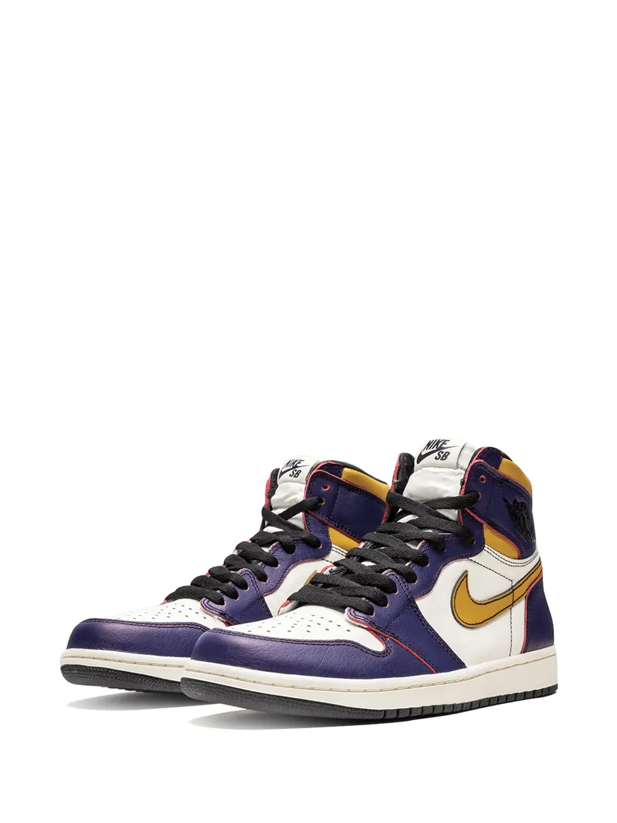 Jordan エアジョーダン1 レトロ ハイ OG LA To Chicago スニーカー ホワイト - 画像2