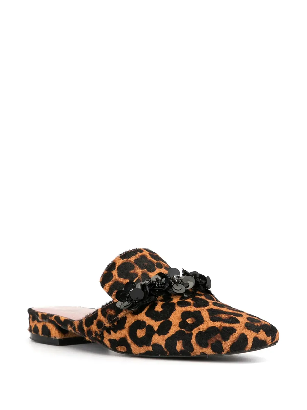 Macgraw Margot leopard print slip-on loafers - Brown - 画像2
