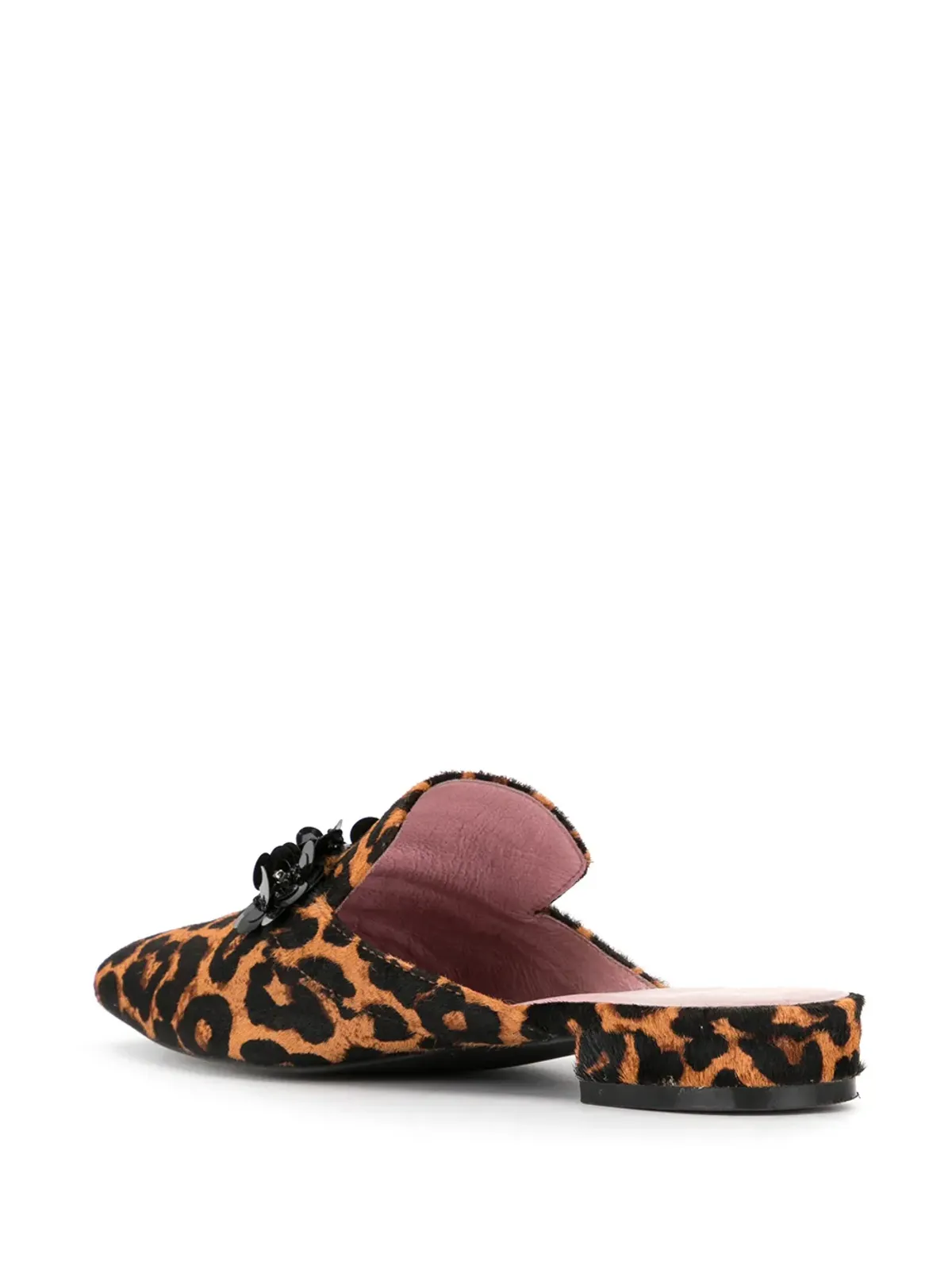 Macgraw Margot leopard print slip-on loafers - Brown - 画像3