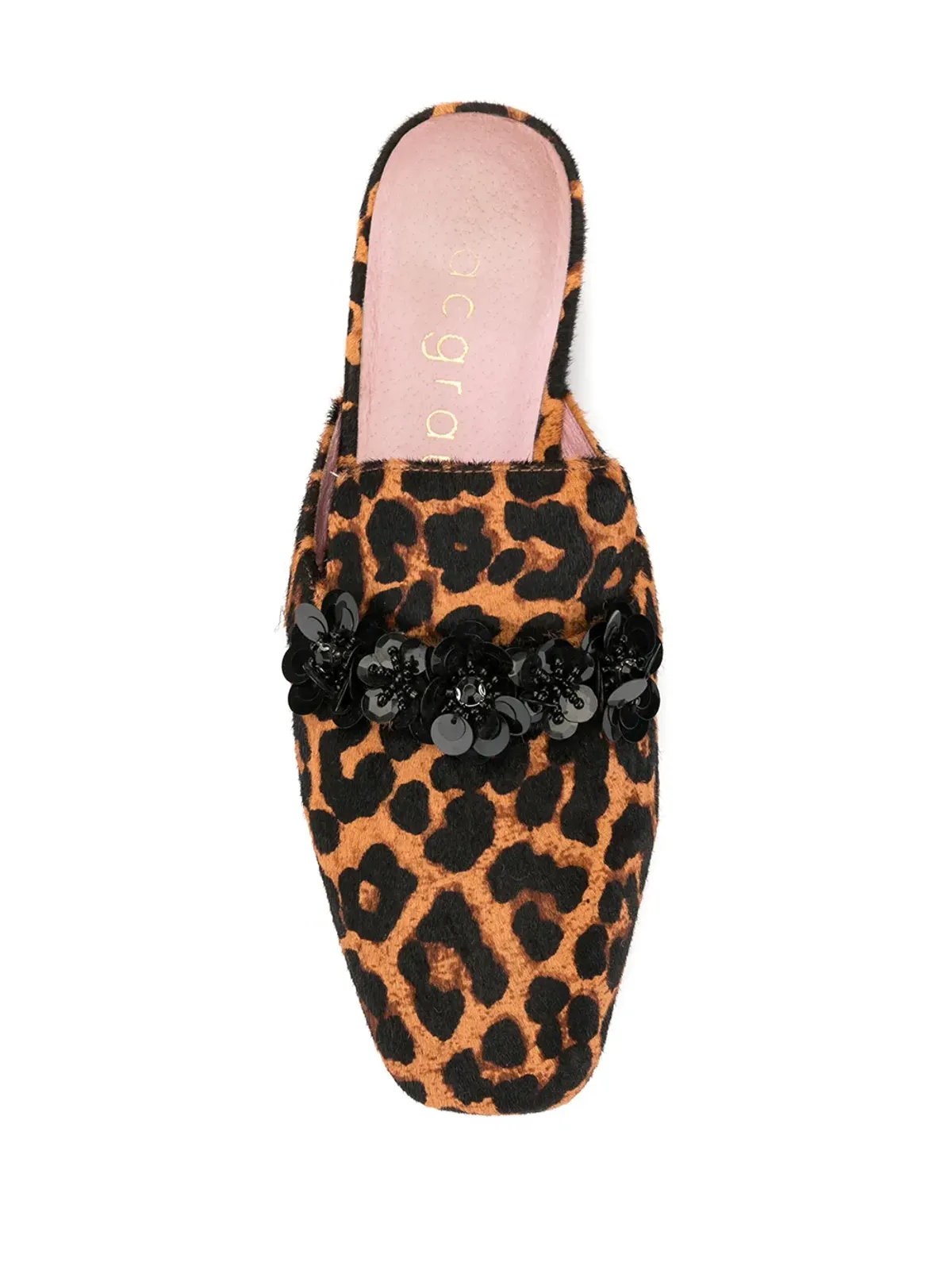 Macgraw Margot leopard print slip-on loafers - Brown - 画像4