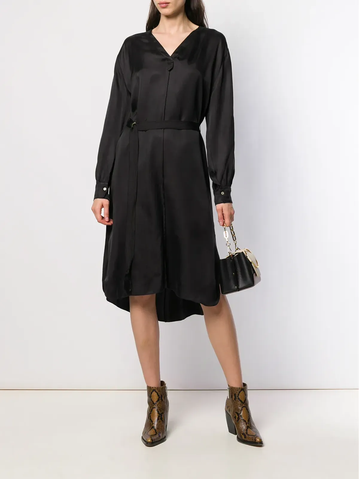 Forte Forte belted shirt midi dress - 画像2