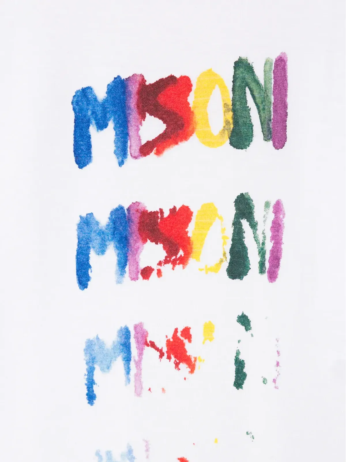 Missoni Kids プリント綿Tシャツ - 画像3