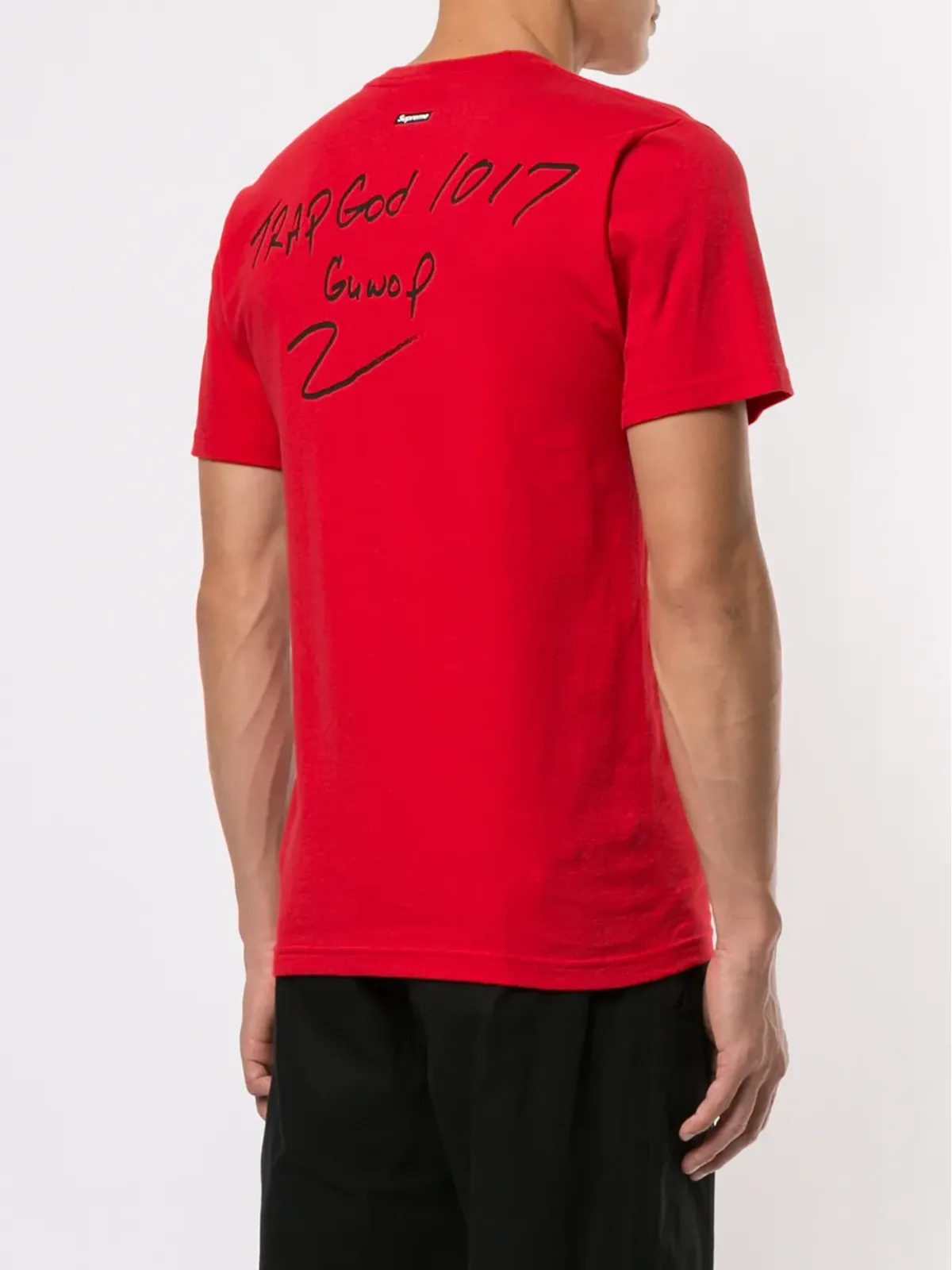 Supreme Gucci Mane フォトプリントTシャツ - レッド - 画像4