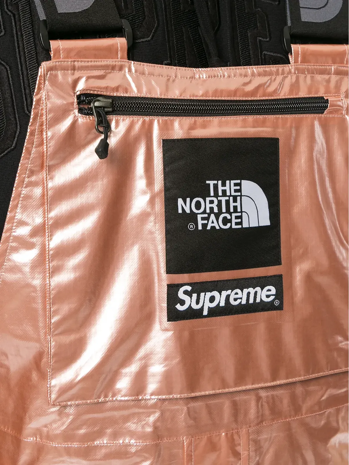 Supreme TNF メタリックビブパンツ - ゴールド - 画像5