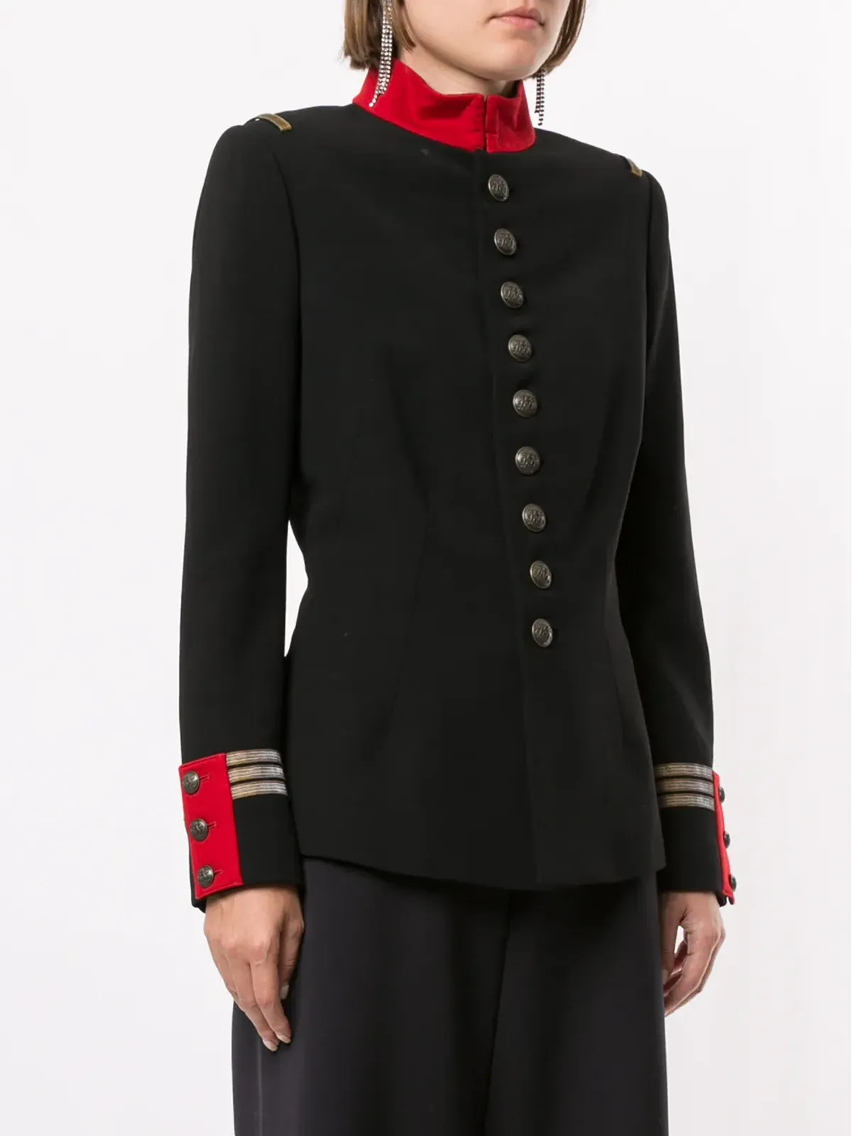 Ralph Lauren Collection フィットしたミリタリージャケット - 画像3