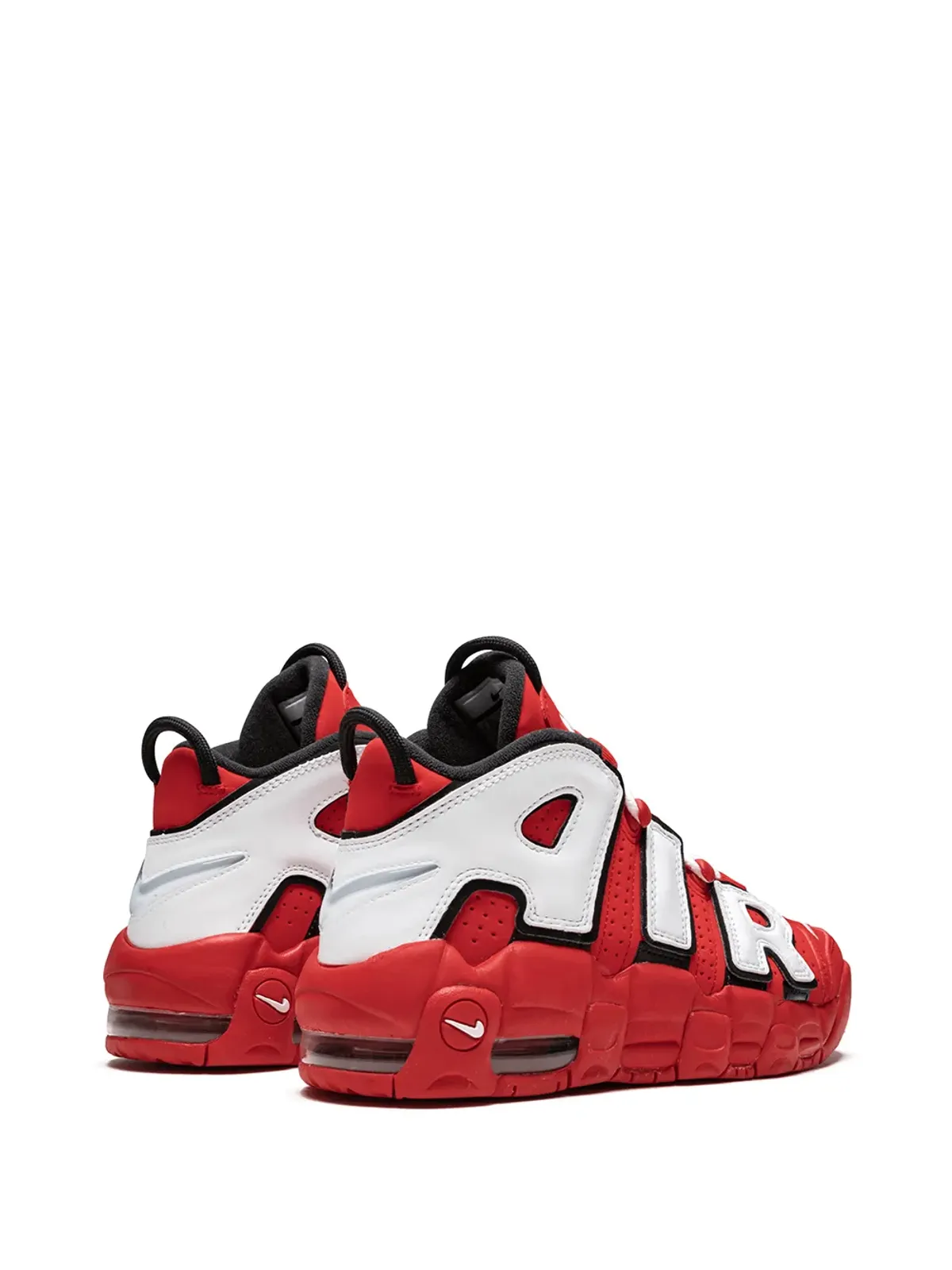Nike Kids エア・モア・アップテンポ QS スニーカー レッド - 画像3