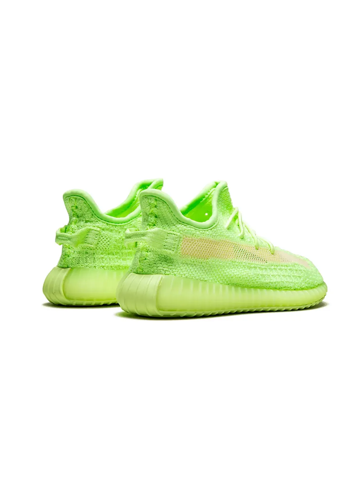Adidas Yeezy Kids Yeezy Boost 350 V2 GID Infant グローインザダーク スニーカー グリーン - 画像3