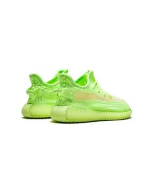 Adidas Yeezy Kids Yeezy Boost 350 V2 GID Infant グローインザダーク スニーカー グリーン - サムネイル3