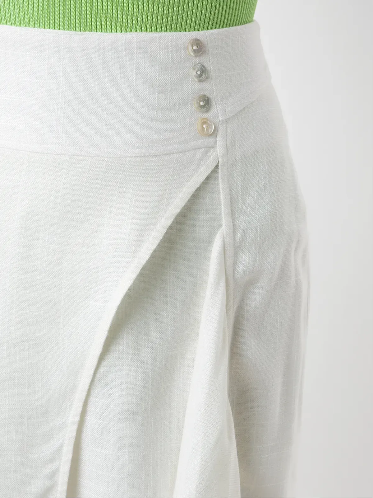 Olympiah Ylang アシンメトリックショートスカート - 画像5