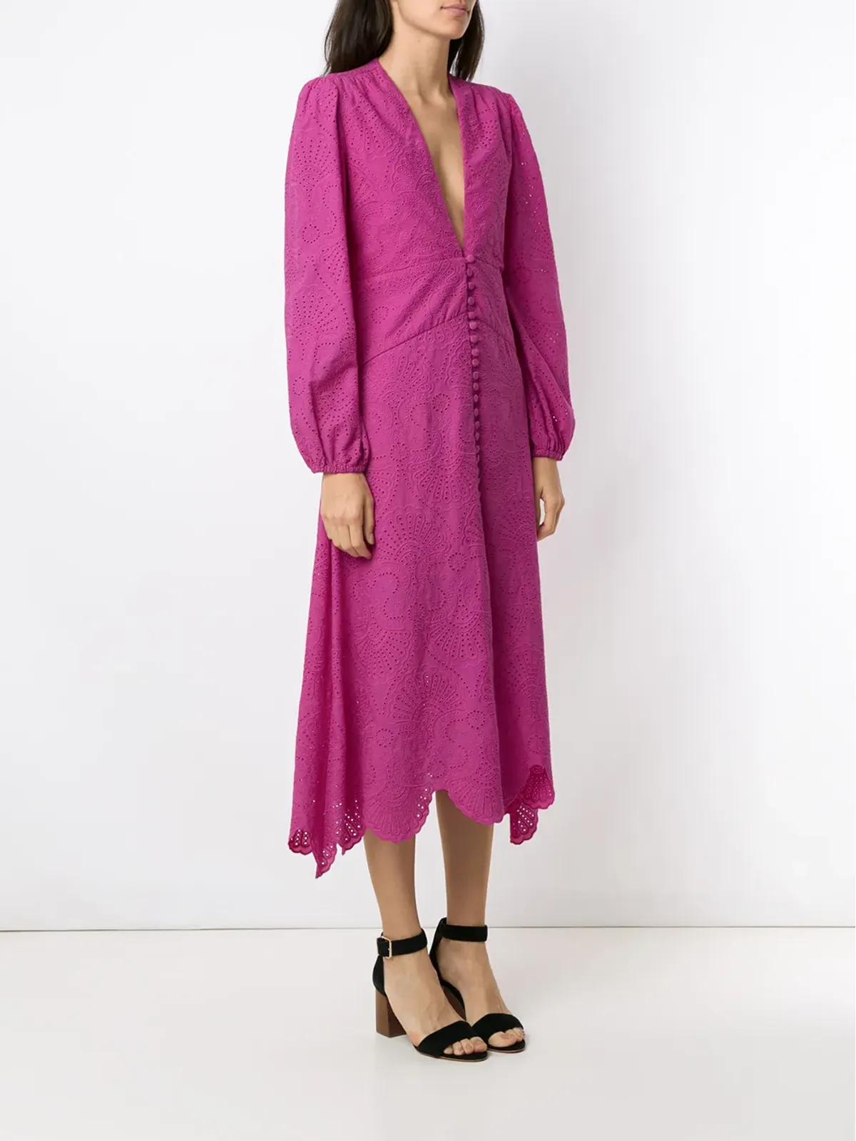 Olympiah Nielle laise gown - Pink - 画像3