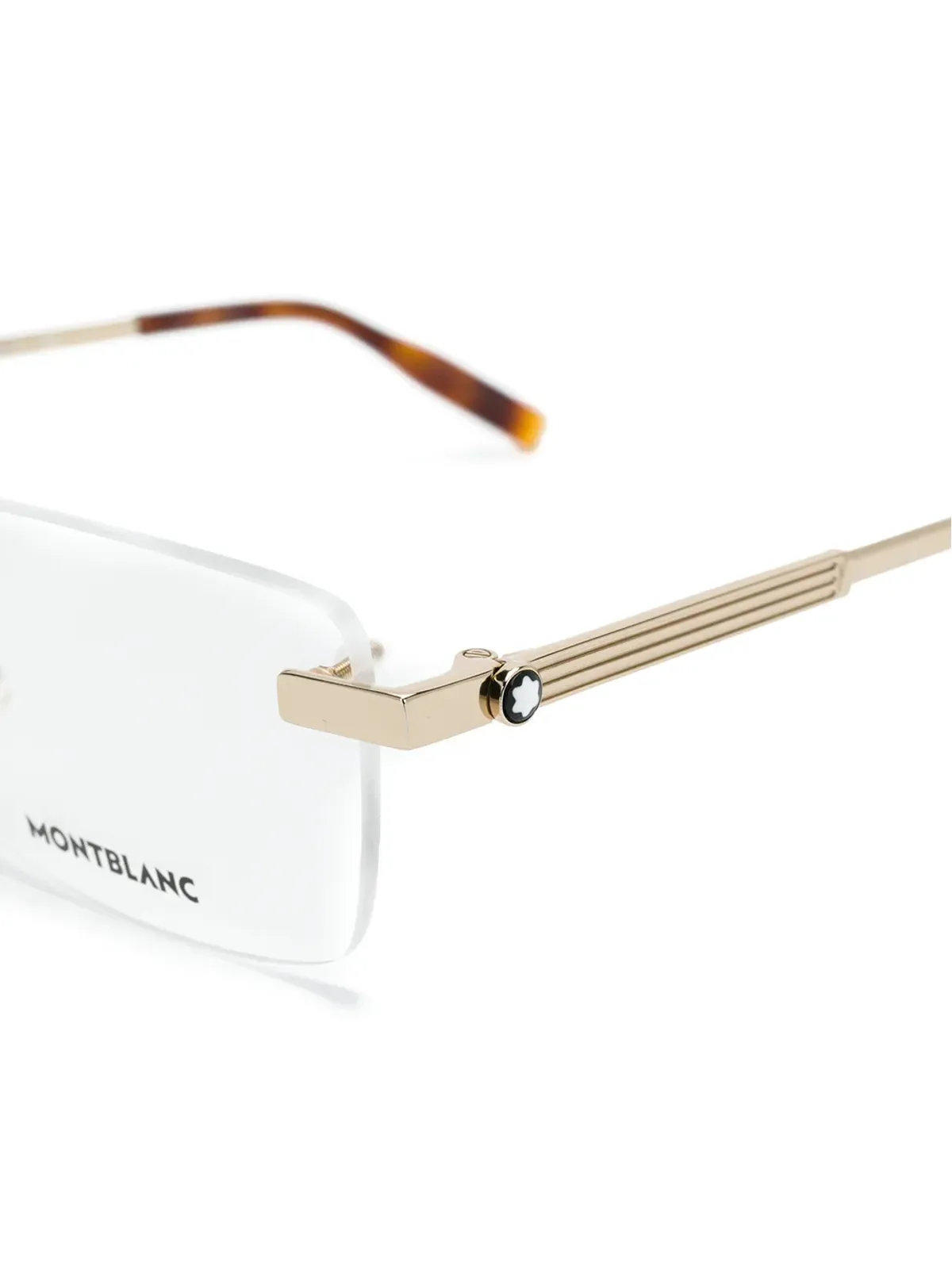 Montblanc クラシックスクエアグラス - ゴールド - 画像3