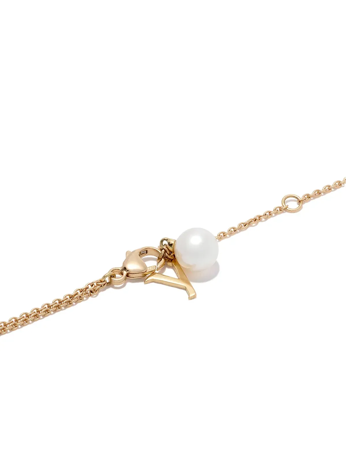 Yoko London 18K イエローゴールド ネックレス（淡水パール＆ダイヤモンド） - 画像4