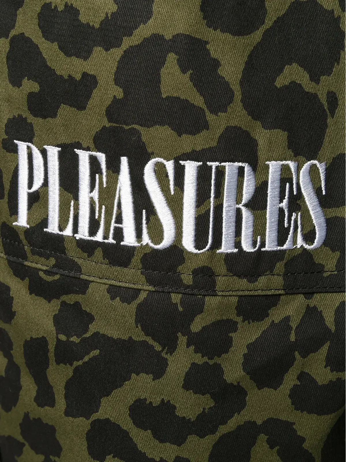 Pleasures レオパード柄ドローストリングパンツ - グリーン - 画像5