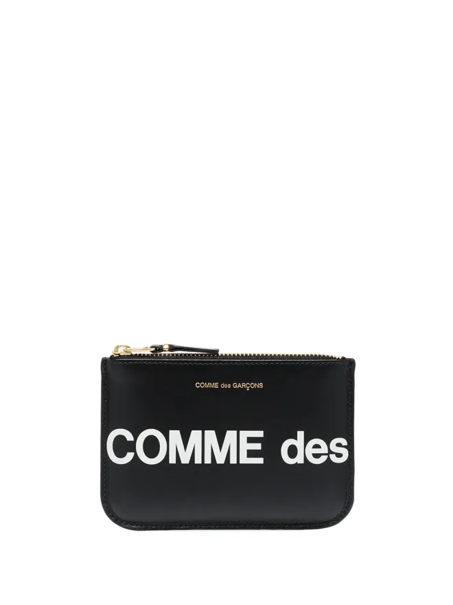 Comme Des Garçons Wallet Comme Des Garçons Wallet 小型ロゴプリントポーチの商品画像