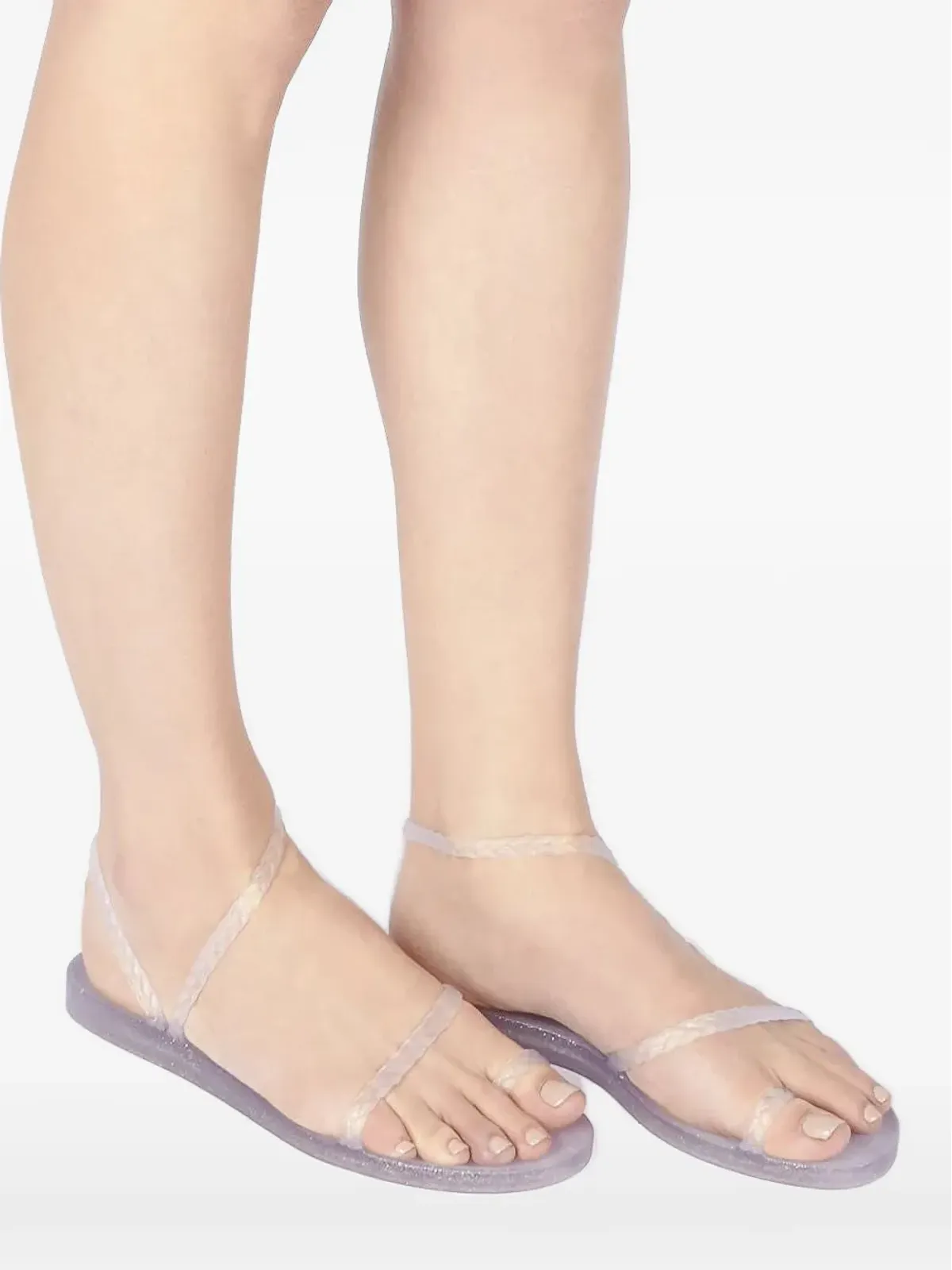 Ancient Greek Sandals エレフセリア グリッター サンダル - 画像5