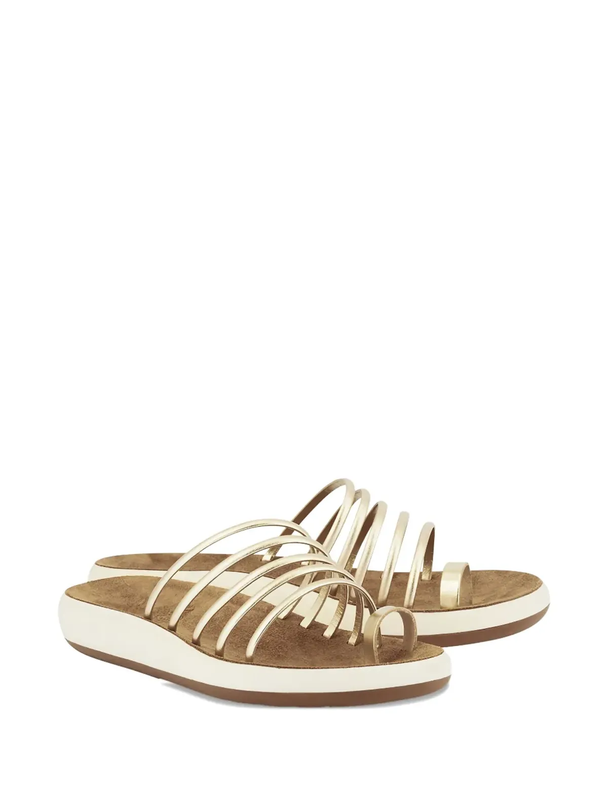 Ancient Greek Sandals レザー・マルチストラップサンダル - 画像2