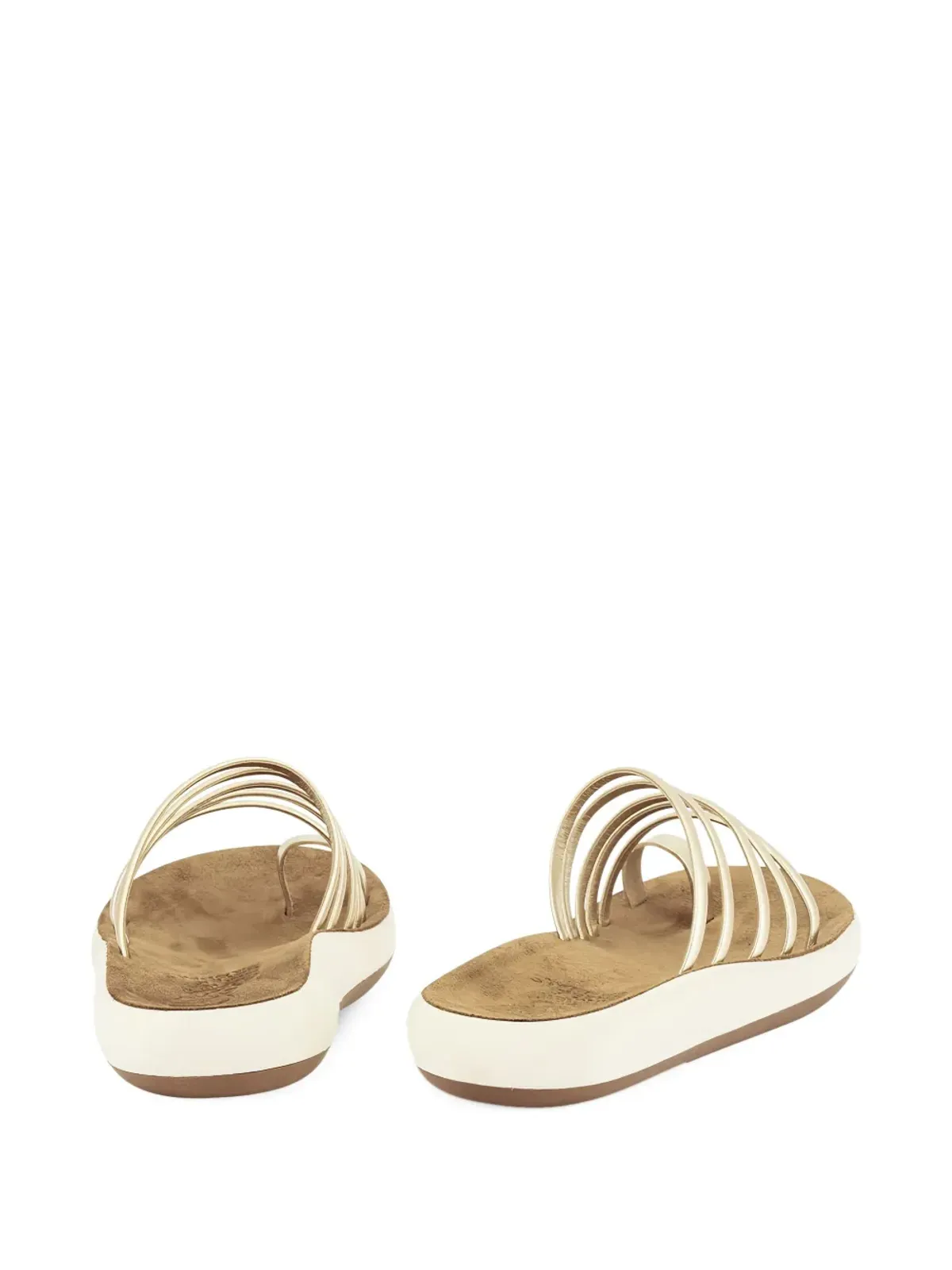 Ancient Greek Sandals レザー・マルチストラップサンダル - 画像3