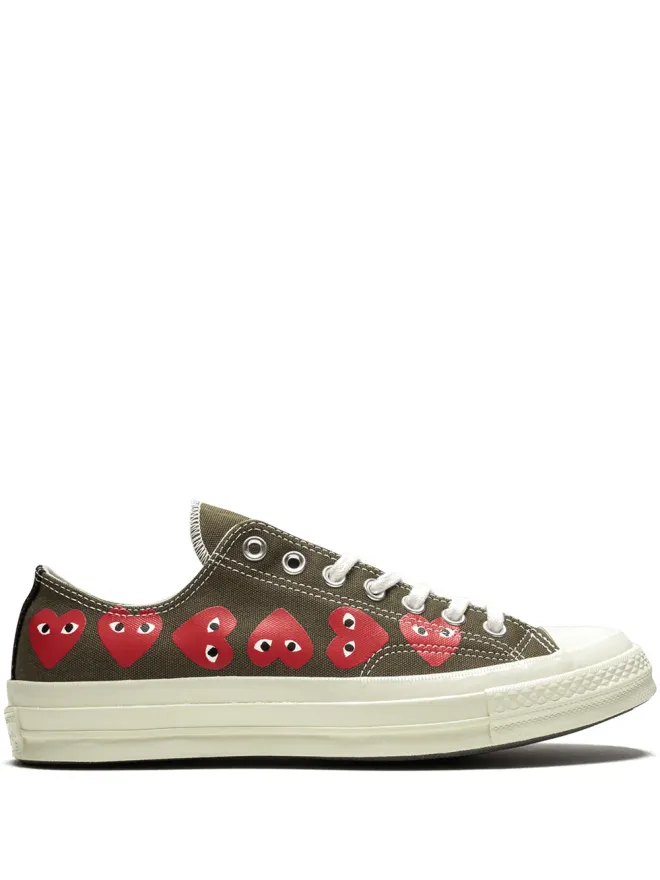Comme Des Garçons Play x Converse Comme Des Garçons Play x Converse Chuck 70 マルチハーツ スニーカーの商品画像
