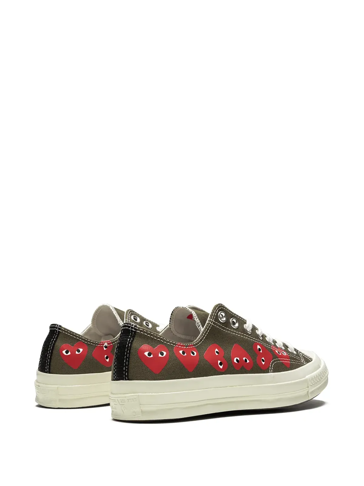 Comme Des Garçons Play x Converse Chuck 70 マルチハーツ スニーカー - 画像3