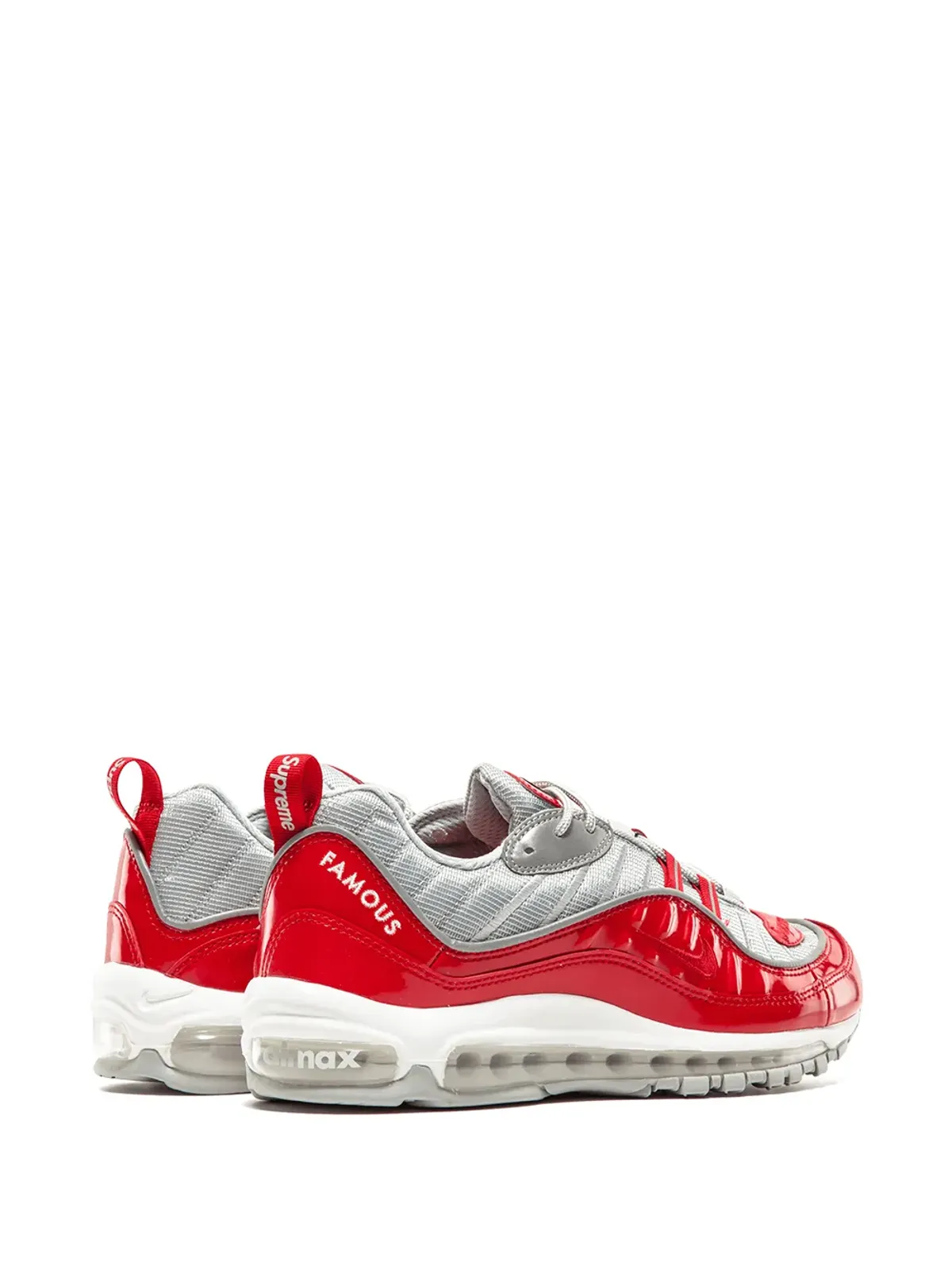 Nike エアマックス 98 レッド スニーカー - 画像3