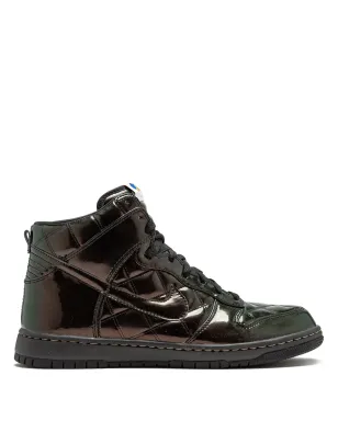 Nike ダンクハイ Supreme スニーカー ブラック - サムネイル1