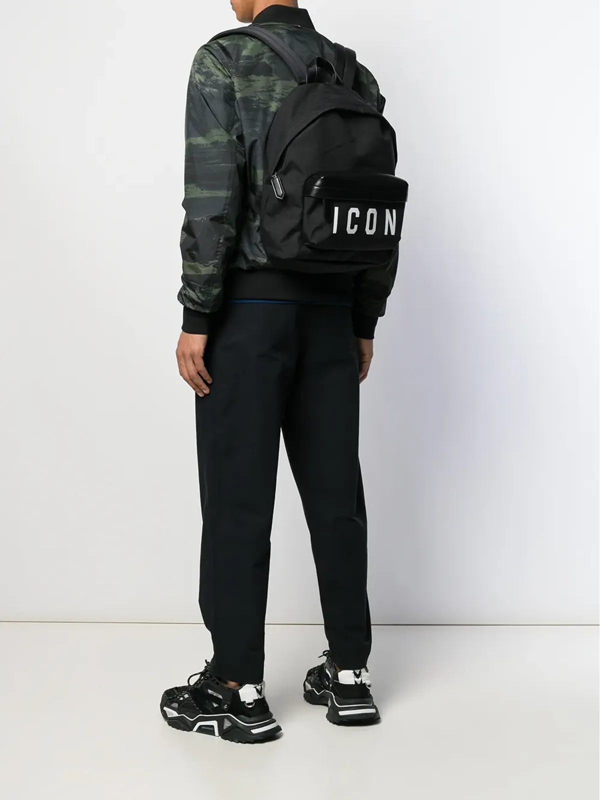 DSQUARED2 アイコンバックパック - ブラック - 画像2