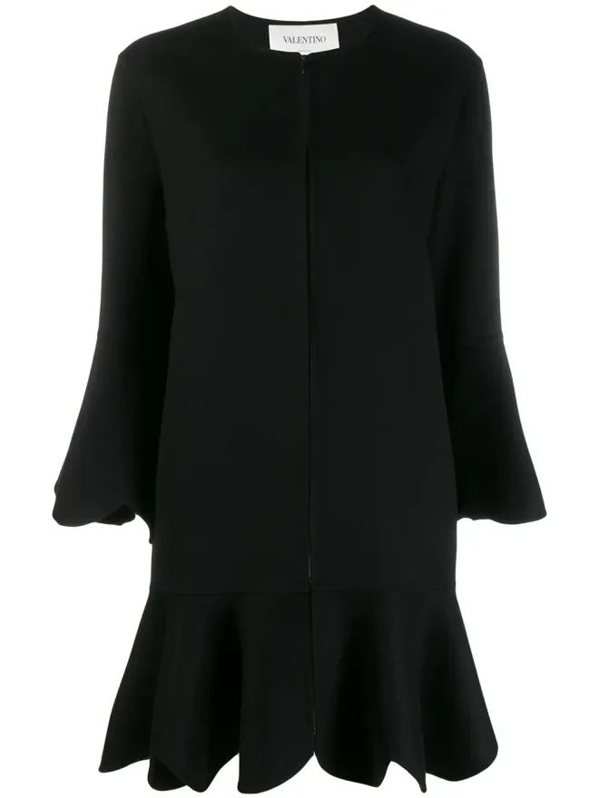 Valentino Garavani Valentino Garavani フレアスカラップコートの商品画像