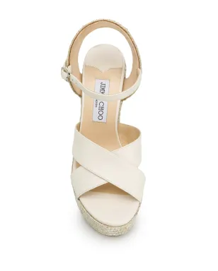 Jimmy Choo Dellena クロスオーバー・ストラップ・プラットフォーム・エスパドリーユ - サムネイル4