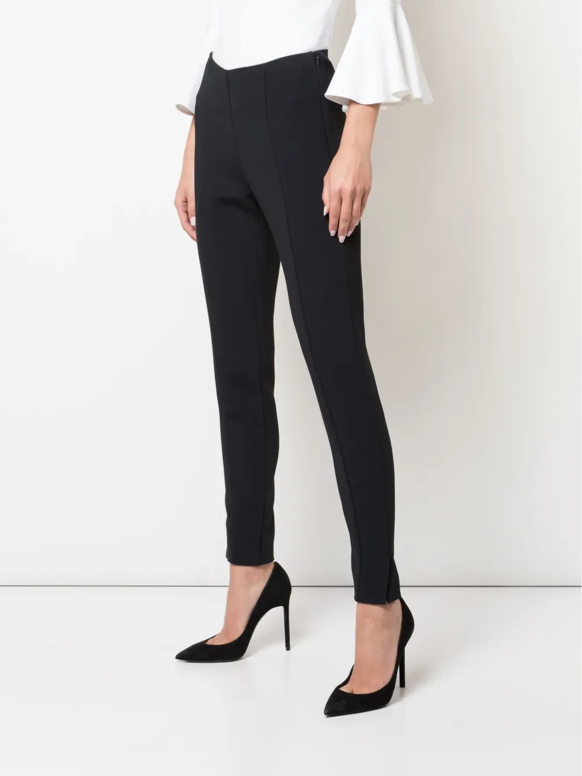 Carolina Herrera パイプドスキニーパンツ - 画像3