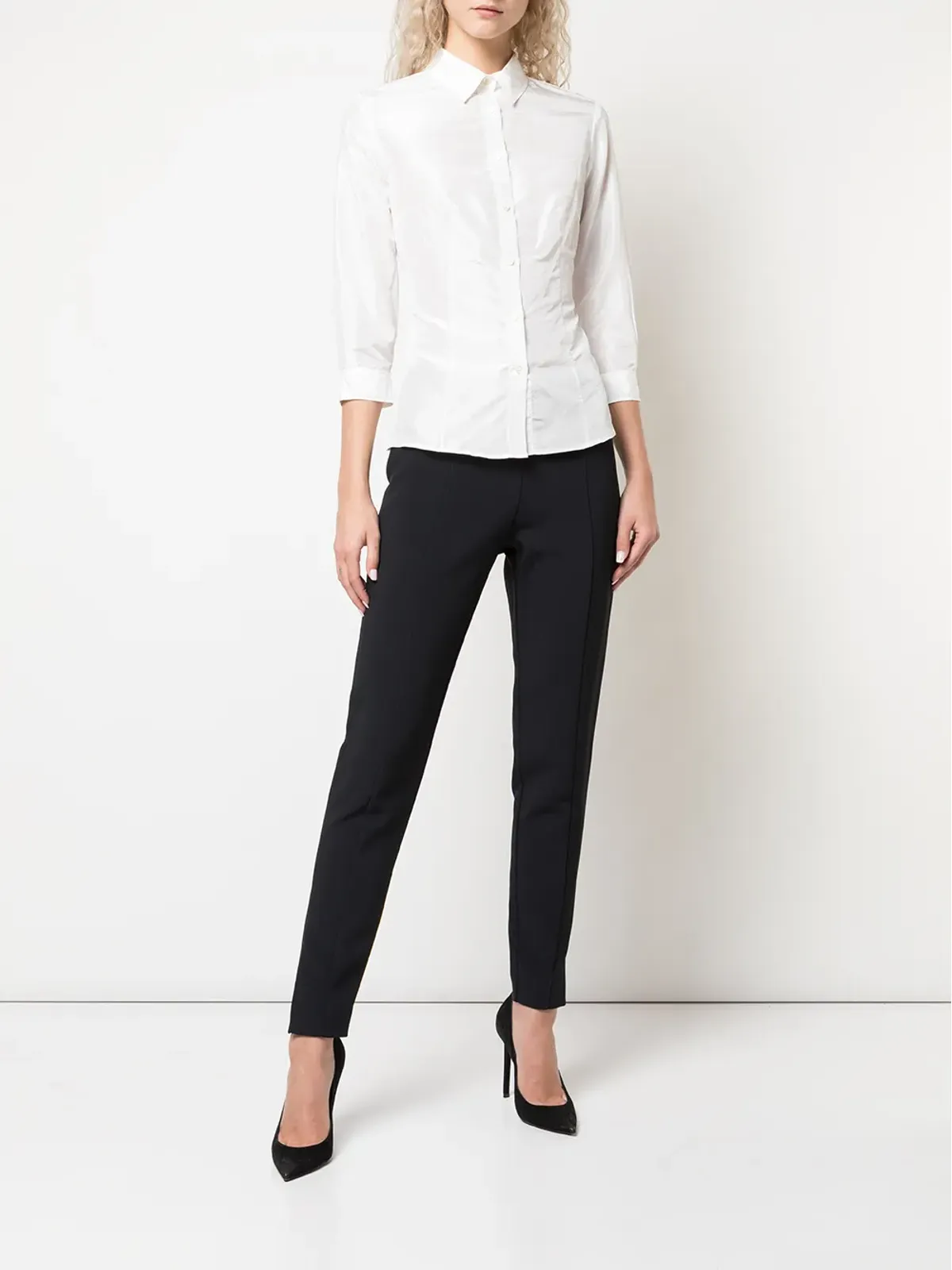 Carolina Herrera 3/4袖シャツ - 画像2