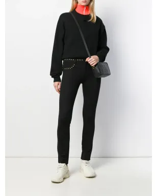 Versace Jeans Couture スタッドディテールのスキニーパンツ - サムネイル2