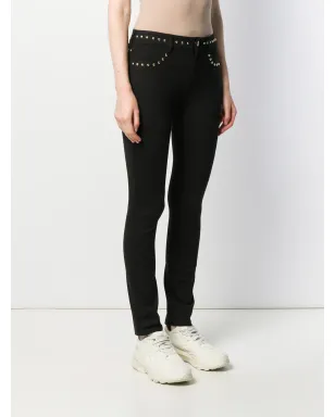 Versace Jeans Couture スタッドディテールのスキニーパンツ - サムネイル3