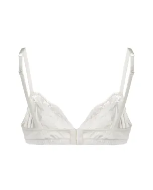 Dolce & Gabbana レースディテールサテン ブラジャー - サムネイル2