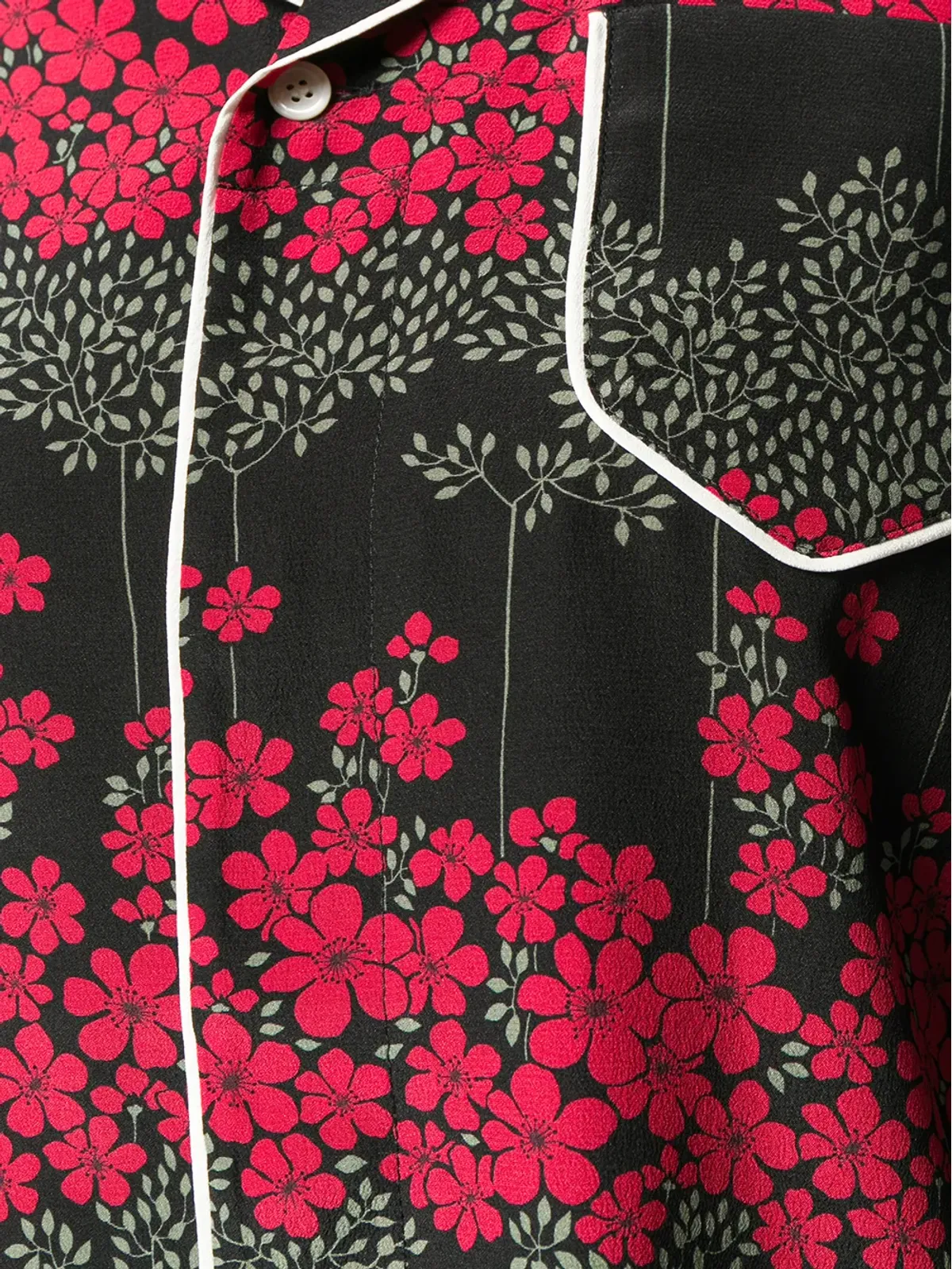 RED Valentino Dreaming Peonyプリントシャツ - 画像5