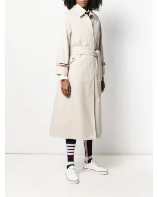 Thom Browne ラグランスリーブ防水トレンチコート - サムネイル3