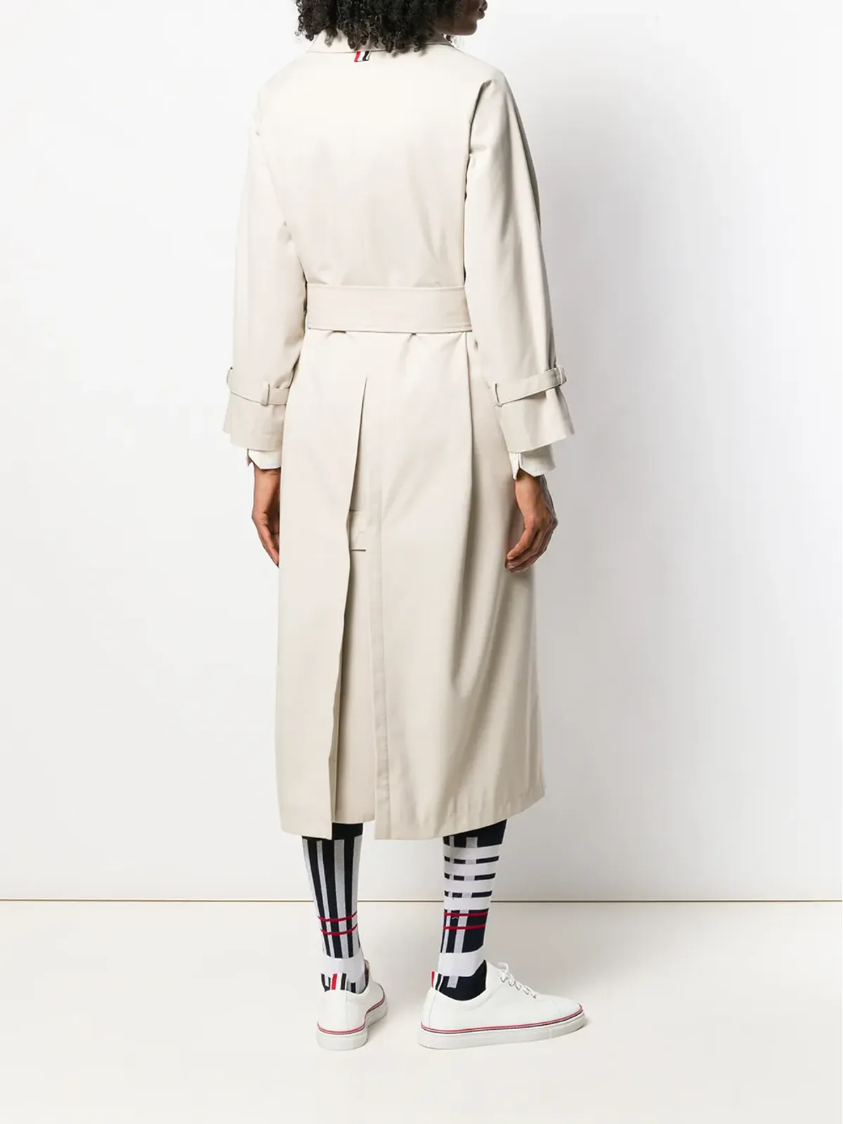 Thom Browne ラグランスリーブ防水トレンチコート - 画像4