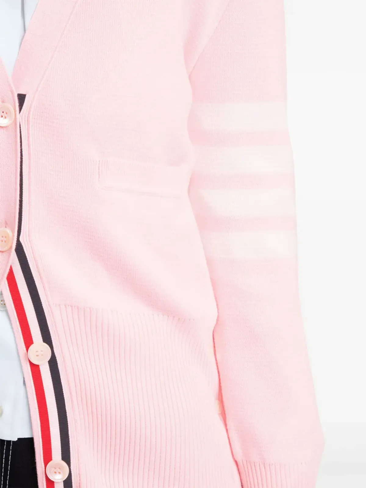 Thom Browne 4-Bar Stripe コットン カーディガン - 画像5