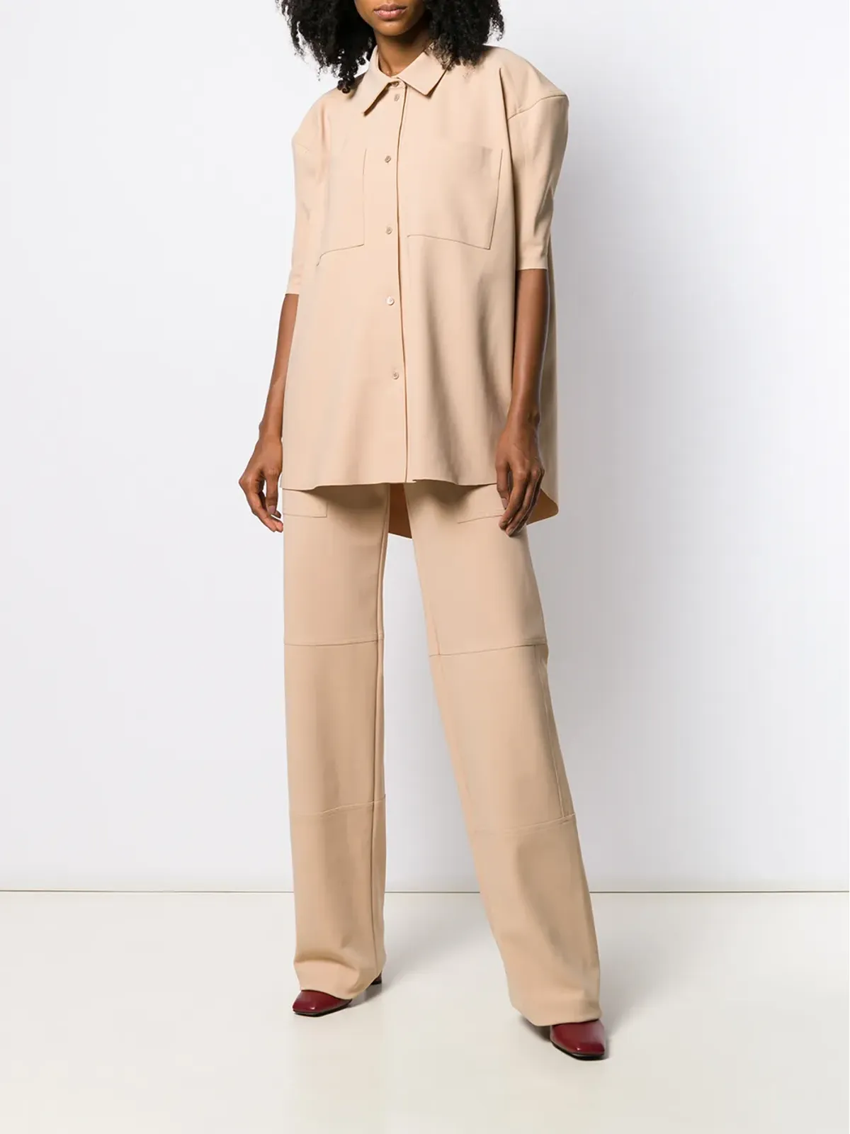 Nina Ricci ロング・ワイドレッグパンツ - 画像2
