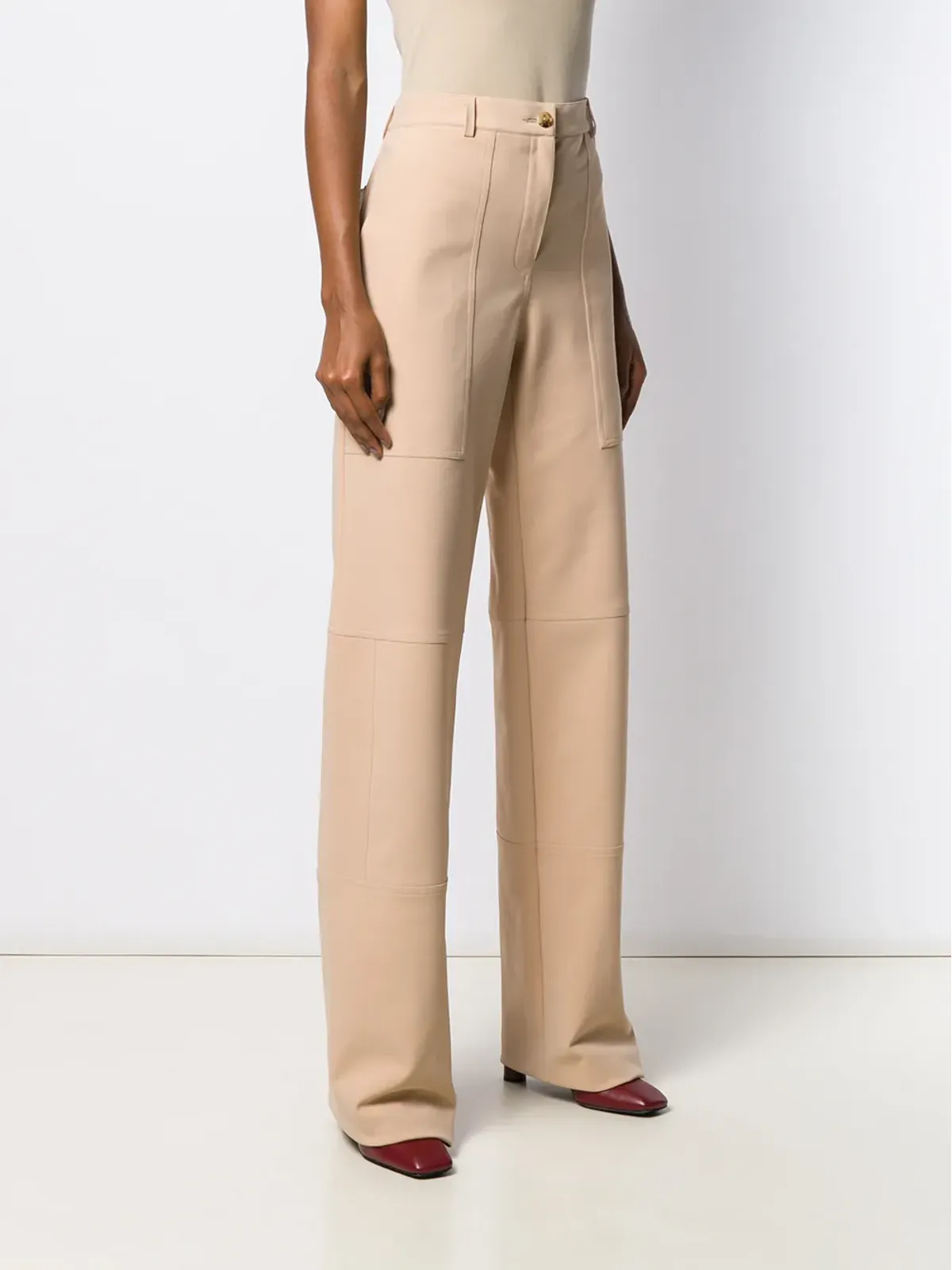 Nina Ricci ロング・ワイドレッグパンツ - 画像3