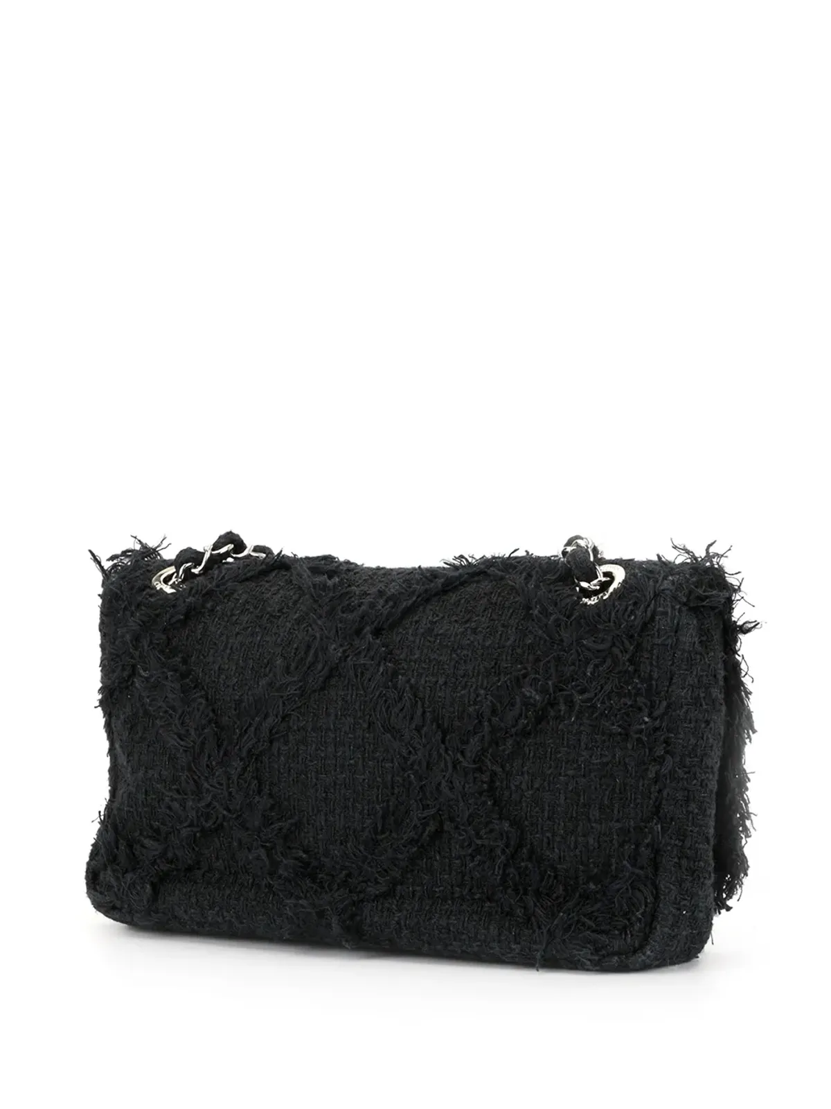 CHANEL Pre-Owned CCロゴ チェーンショルダーバッグ ブラック - 画像3