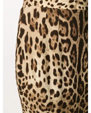 Dolce & Gabbana レオパードプリント ペンシルスカート - サムネイル5