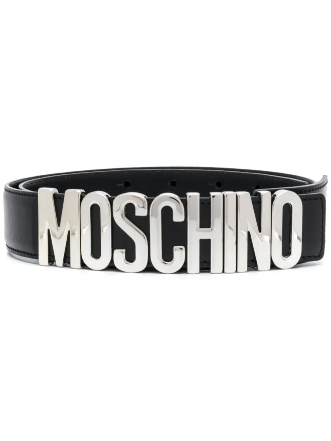 Moschino Moschino ロゴプレートベルトの商品画像