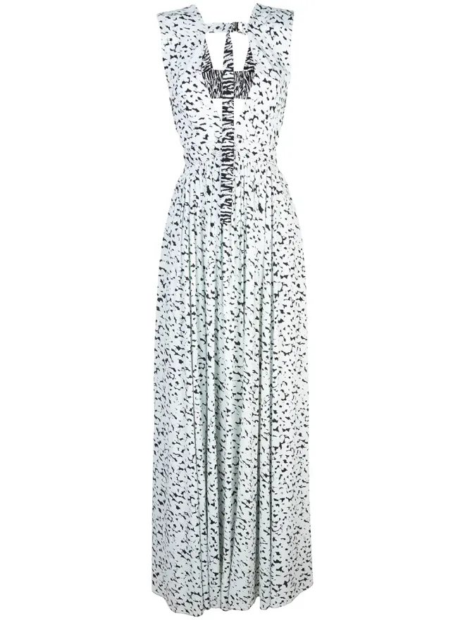 Proenza Schouler Proenza Schouler プリントマキシドレスの商品画像