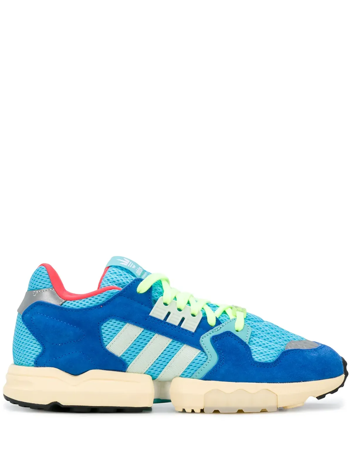 adidas ZXトーションスニーカー ブルー - 画像1