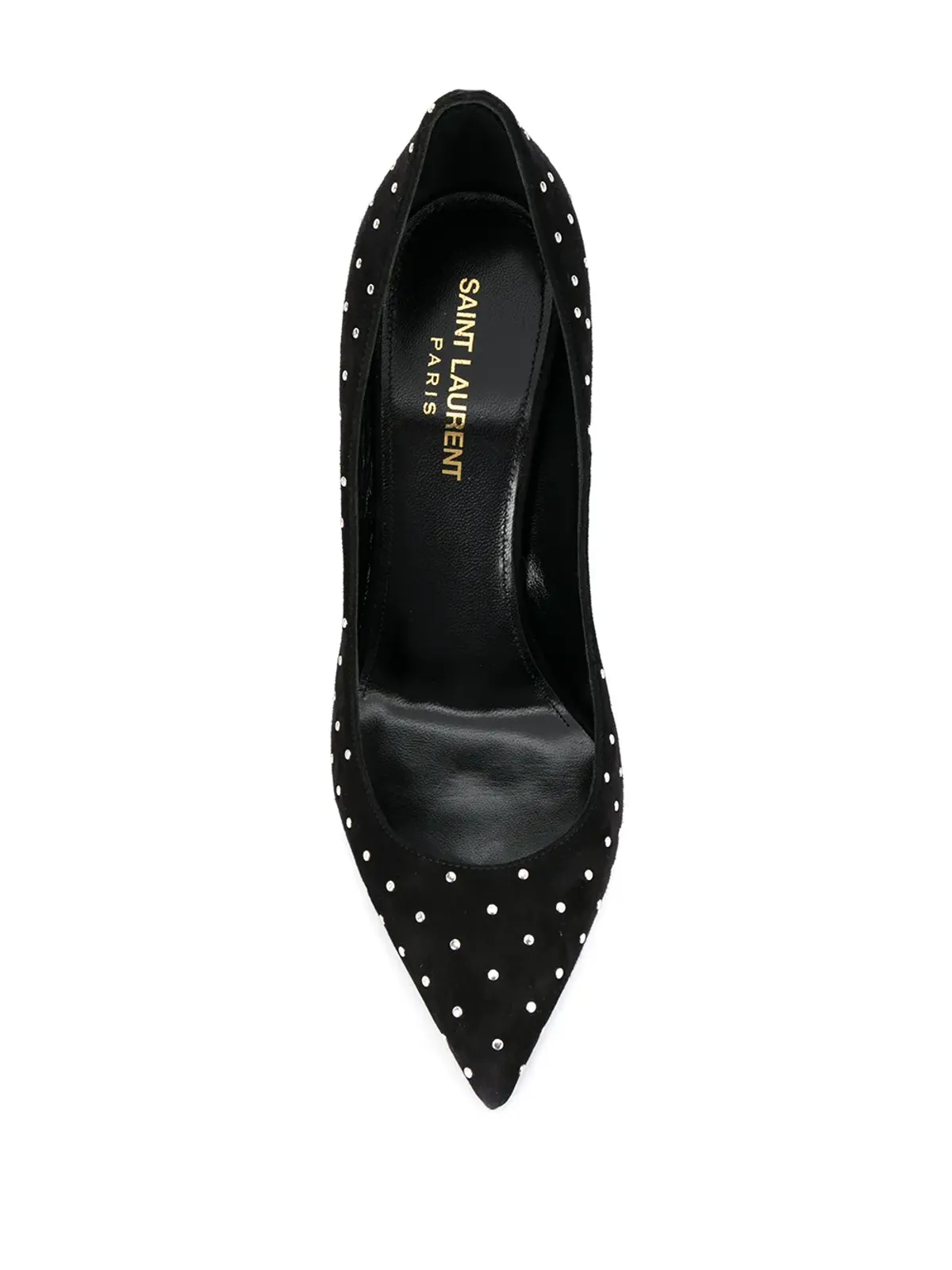 Saint Laurent アンジャ スタッズパンプス - 画像4
