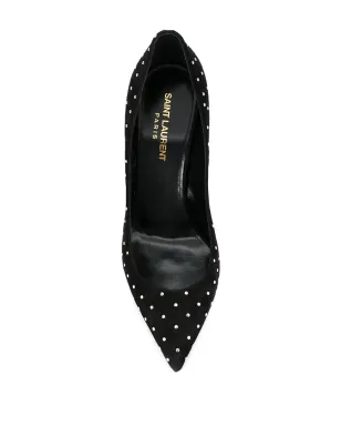 Saint Laurent アンジャ スタッズパンプス - サムネイル4