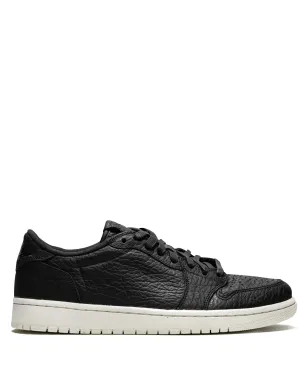 Jordan エア ジョーダン 1 レトロ ロー スニーカー - ブラック - サムネイル1